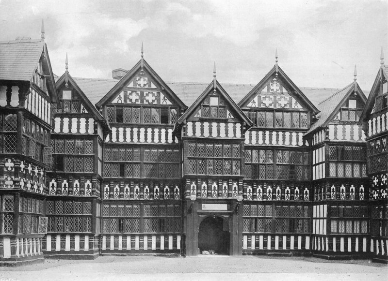 Parties de la façade sud - Charles Latham