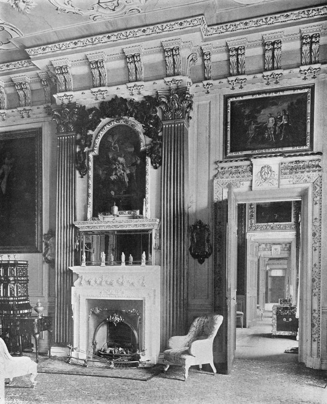 Le salon de la reine Anne - Charles Latham