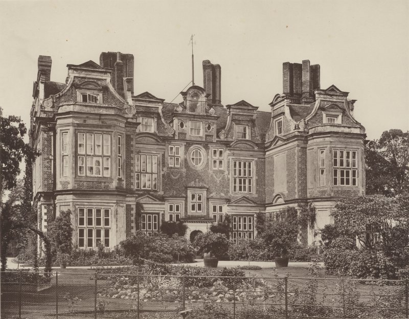 Swateley Hall, Uxbridge, la Façade du Jardin - Charles Latham