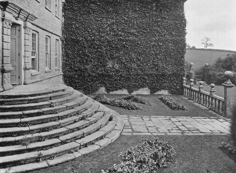 La Cour du Jardin - Charles Latham
