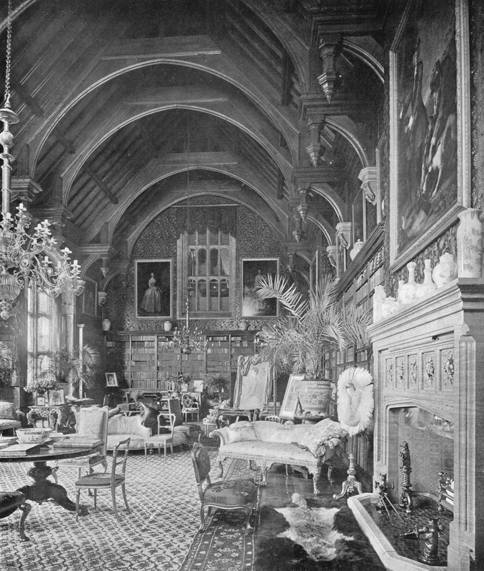 La Bibliothèque - Charles Latham