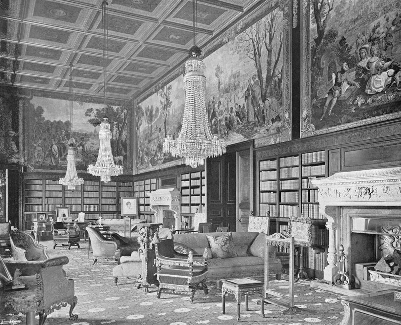 La bibliothèque - Charles Latham