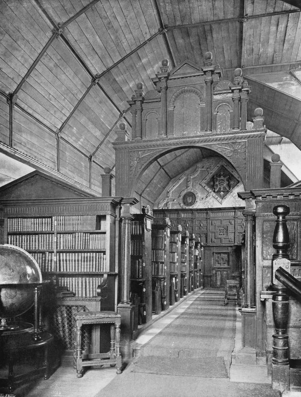 La Bibliothèque du Collège de Merton, Oxford - Charles Latham