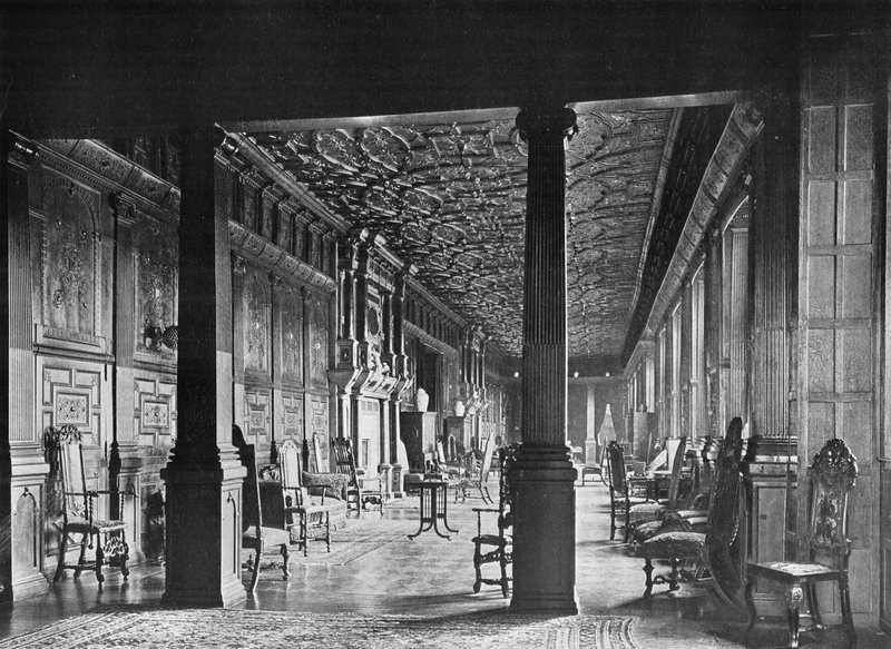 La Longue Galerie, vue vers l