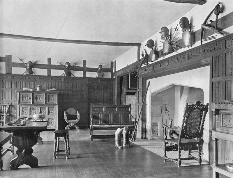 Le vieux hall - Charles Latham