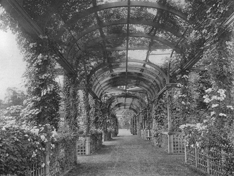 Sous la Pergola Nord - Charles Latham