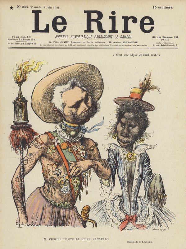 Illustration pour Le Rire - Charles Leandre