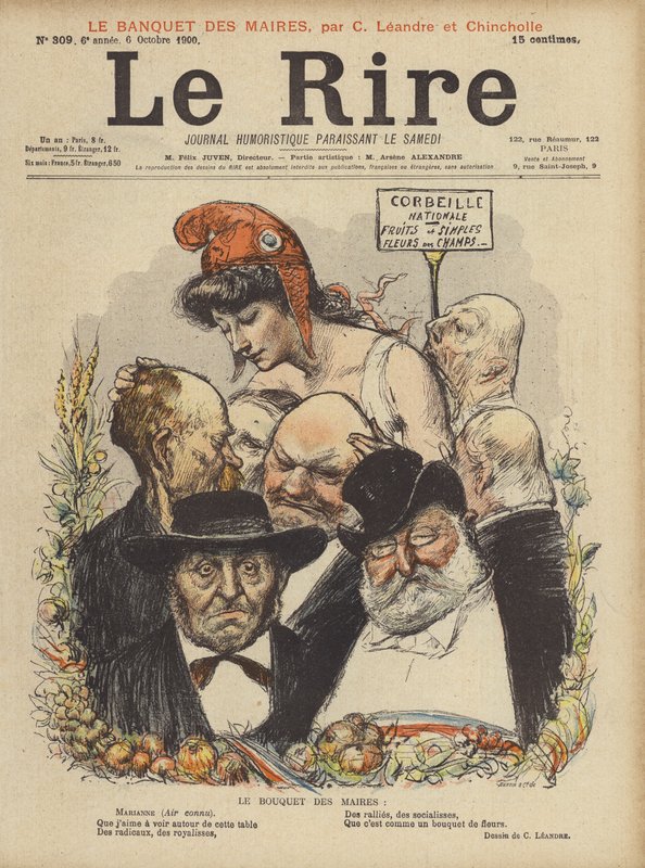 Illustration pour Le Rire - Charles Leandre