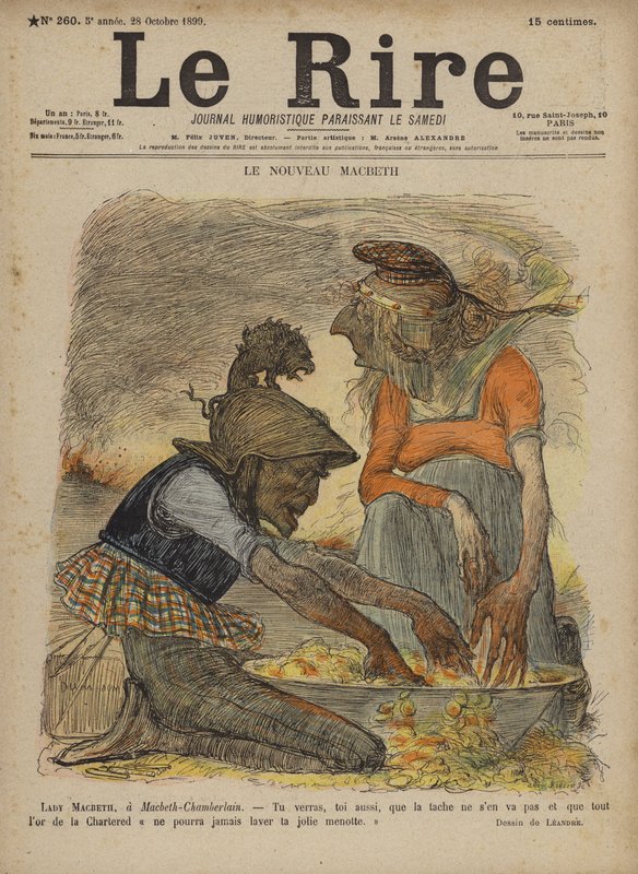 Illustration pour Le Rire - Charles Leandre