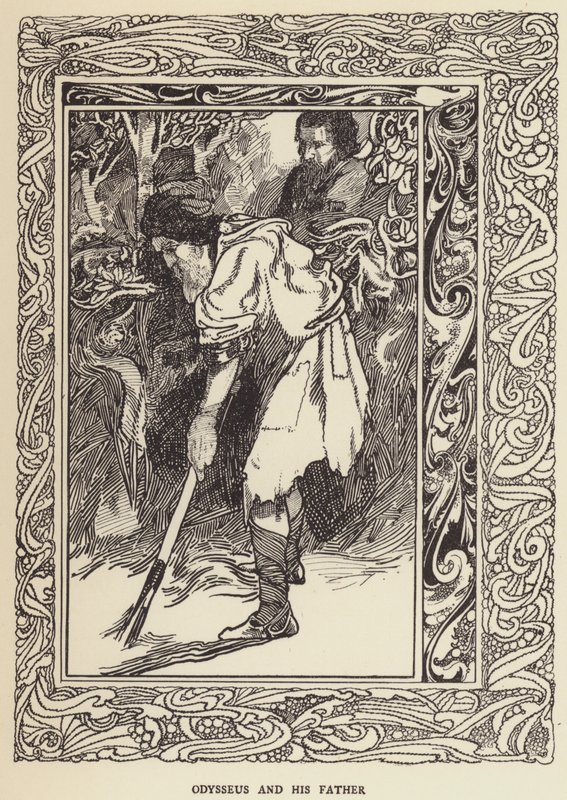 Ulysse et son père - Sir John Charles Robinson