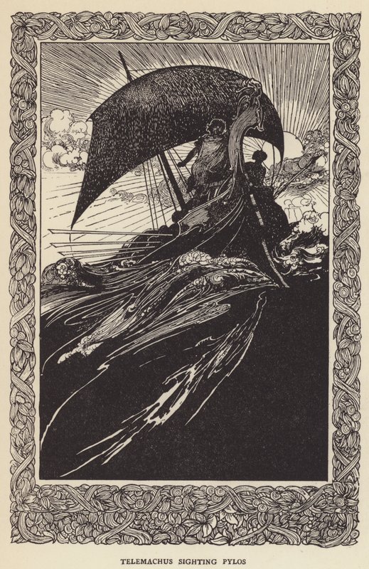Télémaque apercevant Pylos - Sir John Charles Robinson