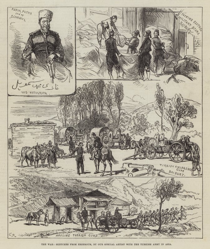 La guerre, croquis d