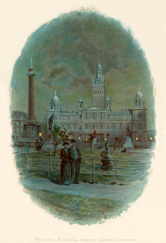 Bâtiments municipaux, George Square, Glasgow - Charles Wilkinson