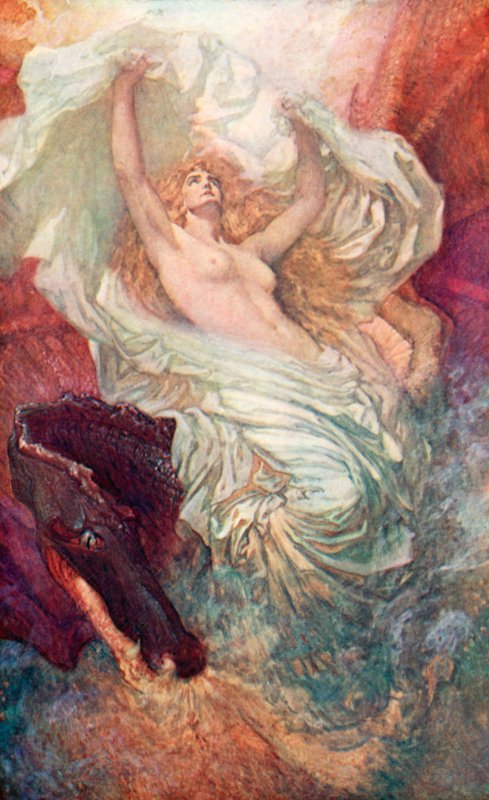 Le Réveil du Pays de Galles (litho en couleur) - Christopher Williams