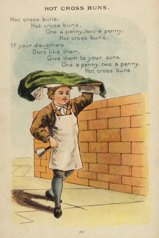 Comptine : Hot Cross Buns - Constance Haslewood