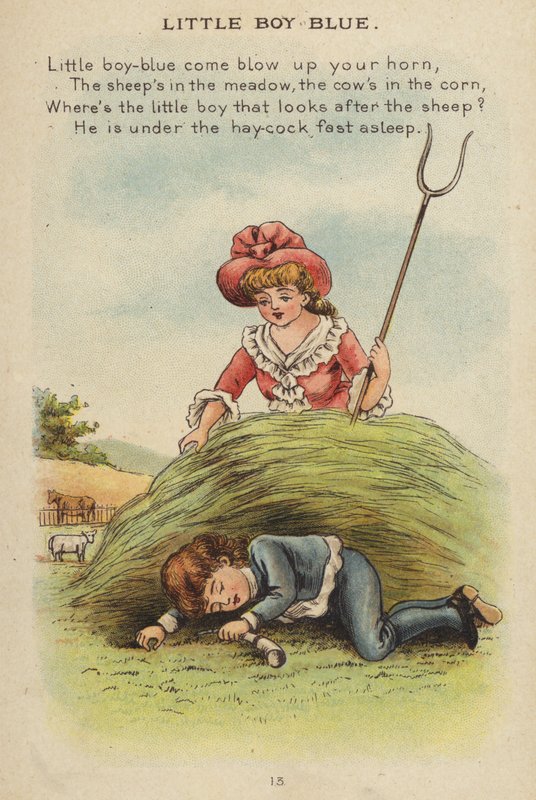 Comptine : Petit Garçon Bleu - Constance Haslewood