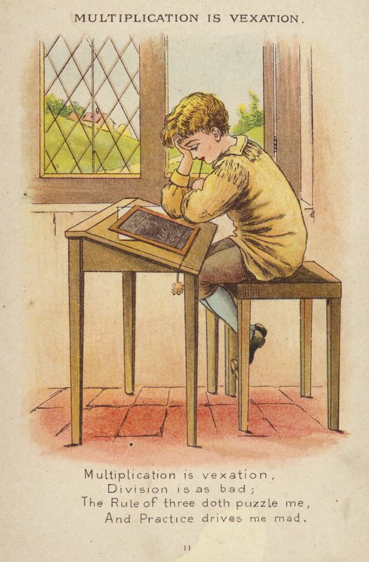 Comptine : La multiplication est une vexation - Constance Haslewood