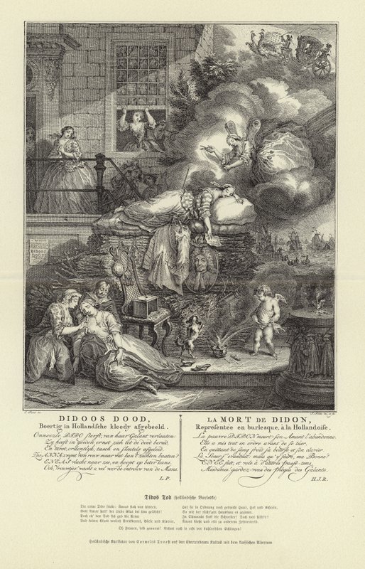 La mort de Didon - Cornelis Troost