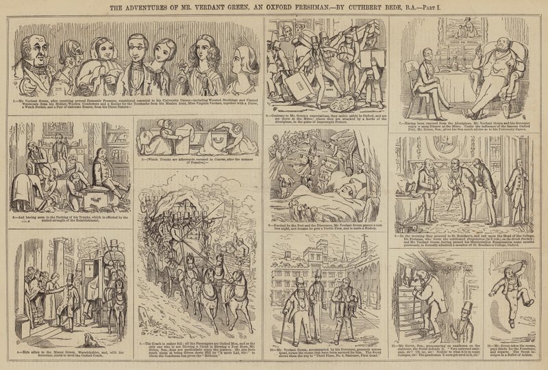 Les aventures de M. Verdant Green, un étudiant de première année à Oxford - Cuthbert Bede