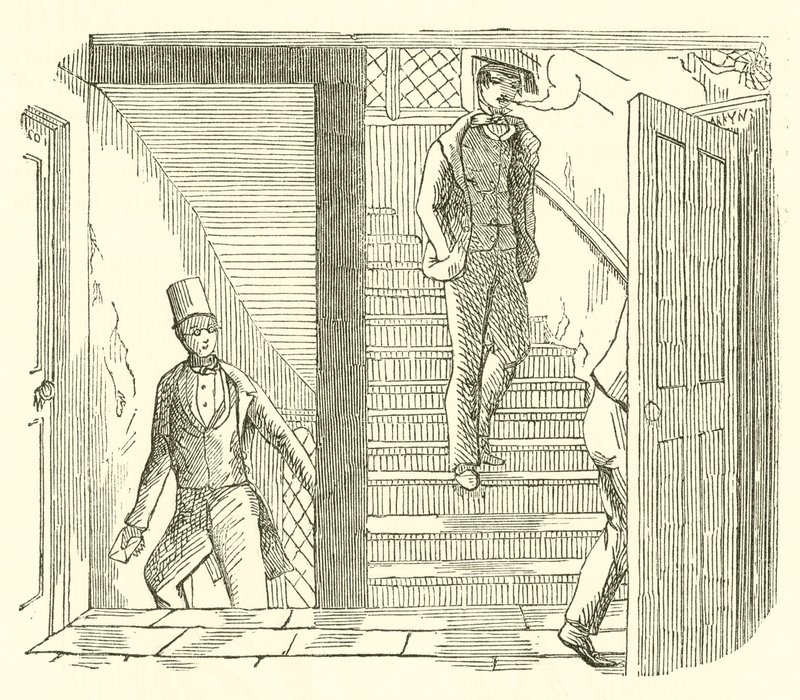 Escalier de collège - Cuthbert Bede