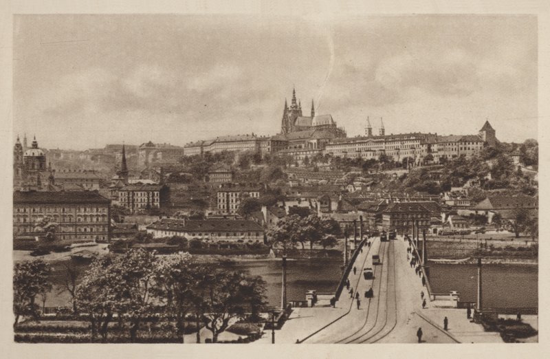 Pont Manes et le château, Prague - Czech Photographer