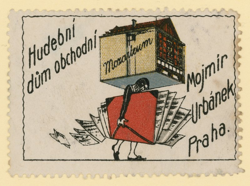 Mojmir Urbanek matériaux de musique, Prague - Czech School
