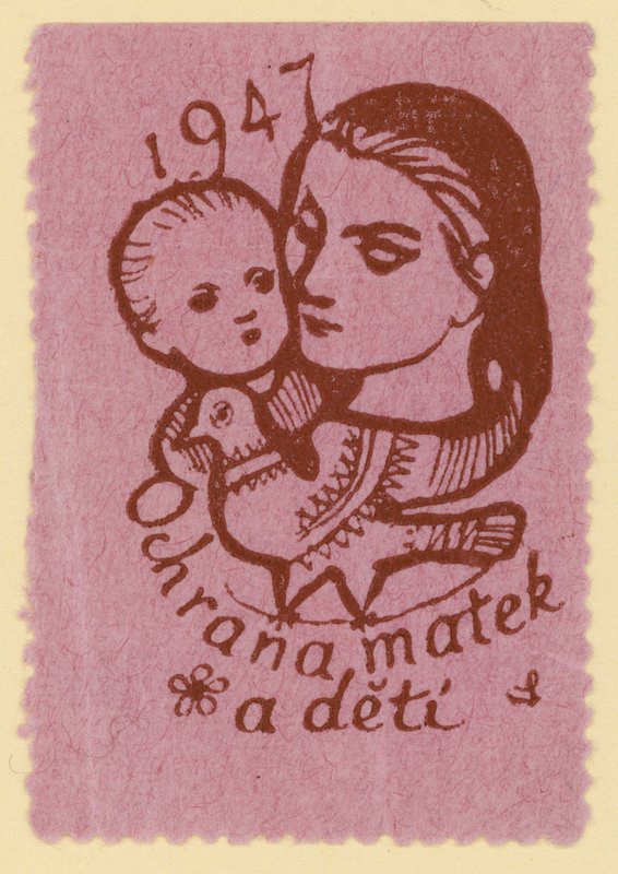 Protection des mères et des enfants, 1947 - Czech School