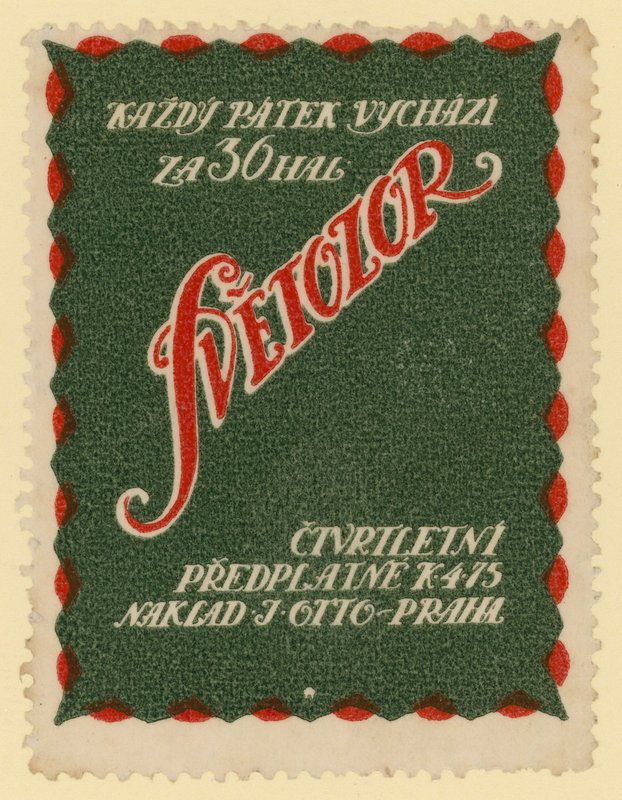 Magazine Svetozor - Czech School