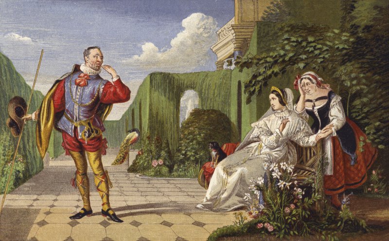 Malvolio et la Comtesse - Daniel Maclise