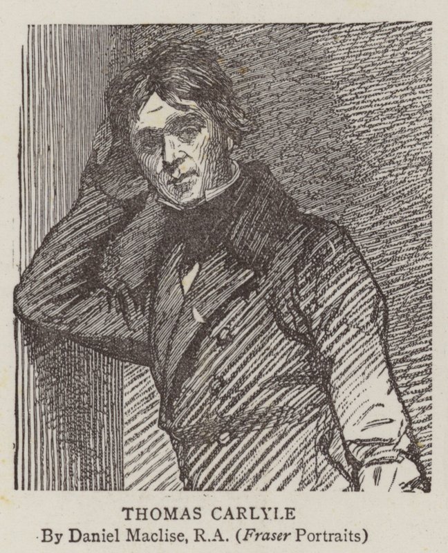 Thomas Carlyle - Daniel Maclise