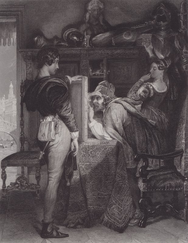 Salvator Rosa - Daniel (after) Maclise
