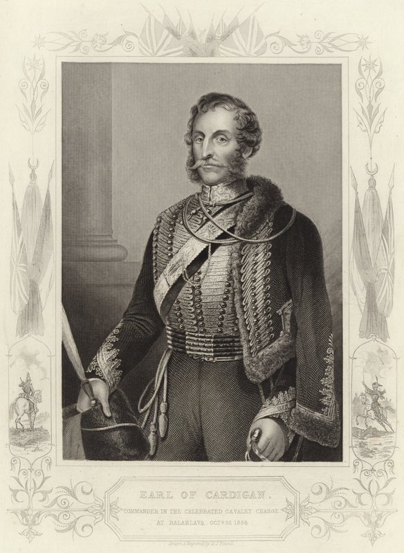 Comte de Cardigan (gravure) - Daniel John. Pound