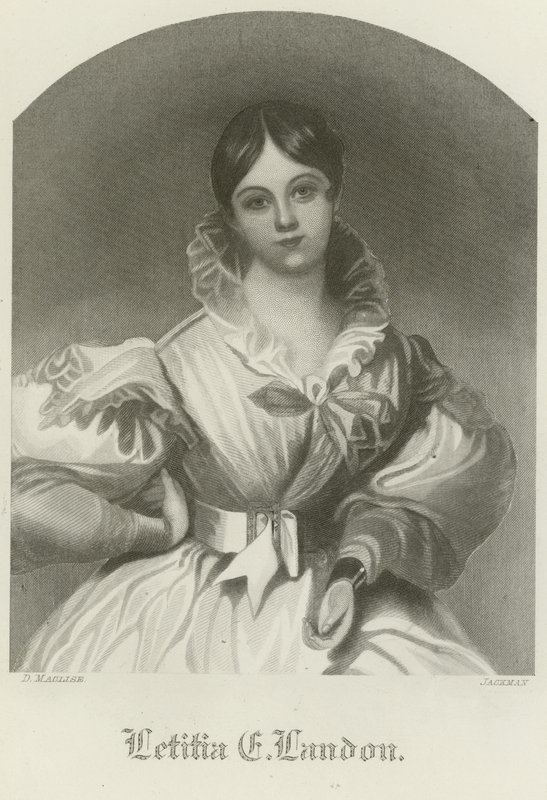 Letitia Elizabeth Landon - Daniel Maclise