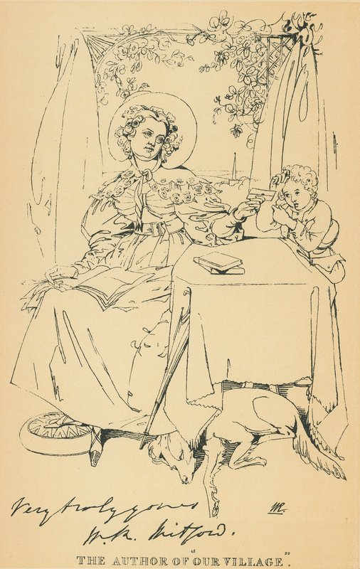 Mary Russell Mitford - Daniel Maclise
