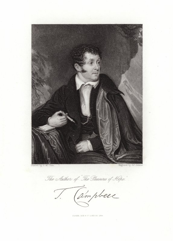 Thomas Campbell - Daniel Maclise