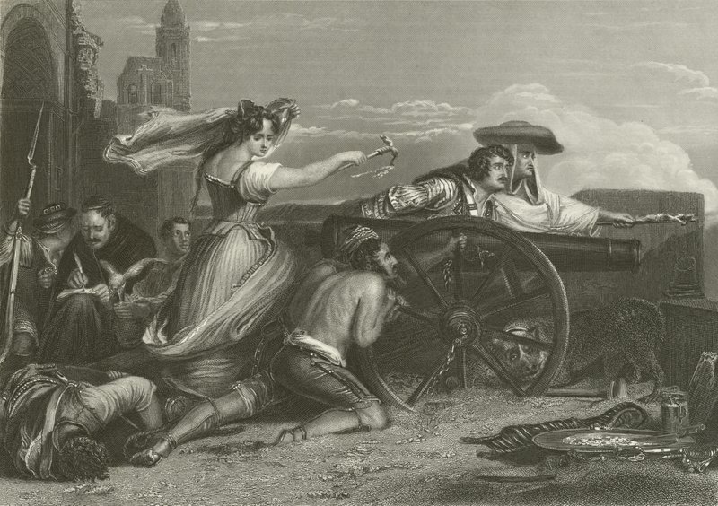 La Défense de Saragosse, Espagne, 1808 - David Wilkie