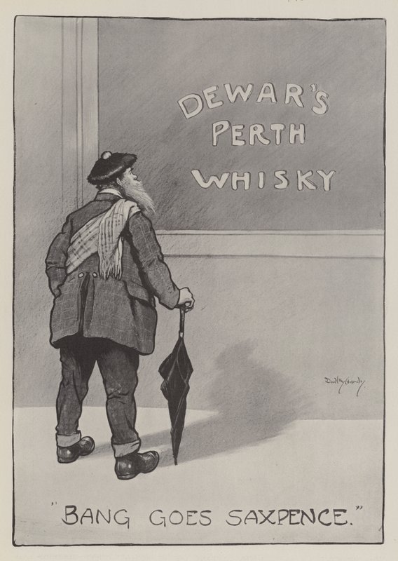Publicité, Whisky Dewar