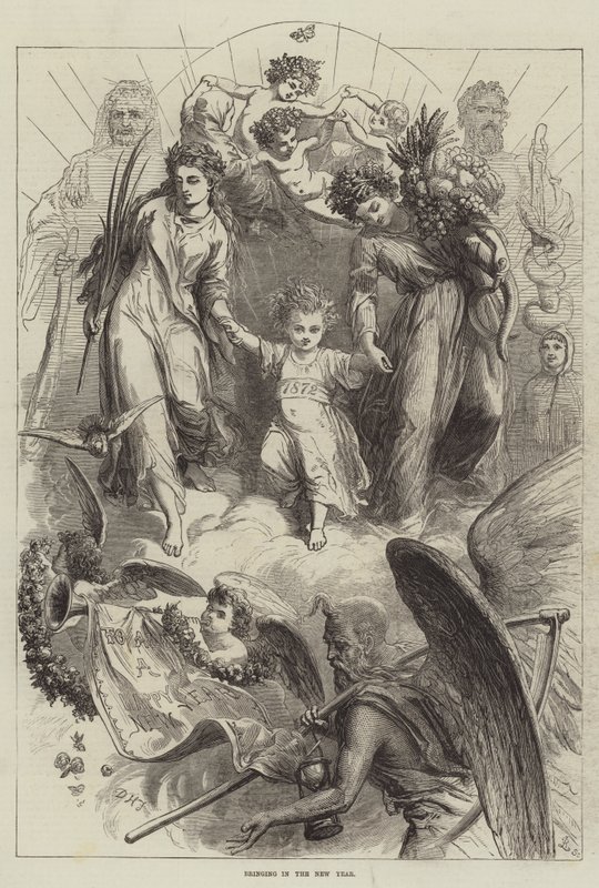 Accueillir la Nouvelle Année - David Henry Friston