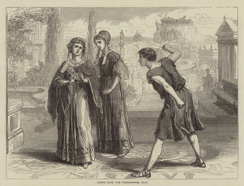 Scène de la pièce de Westminster - David Henry Friston