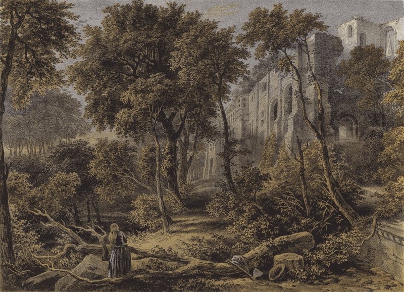 Abbaye de Dunfermline - David Octavius Hill and Robert Adamson