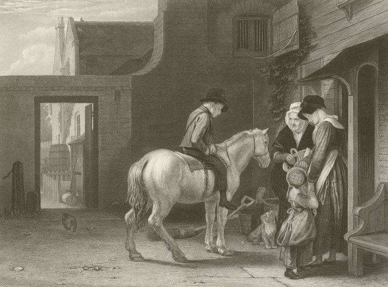 Le Garçon de courses - David Wilkie