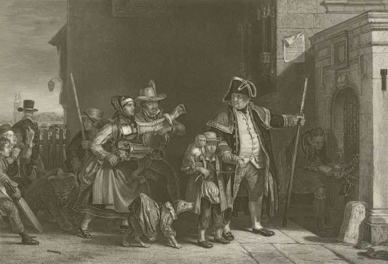 Le bedeau paroissial - David Wilkie