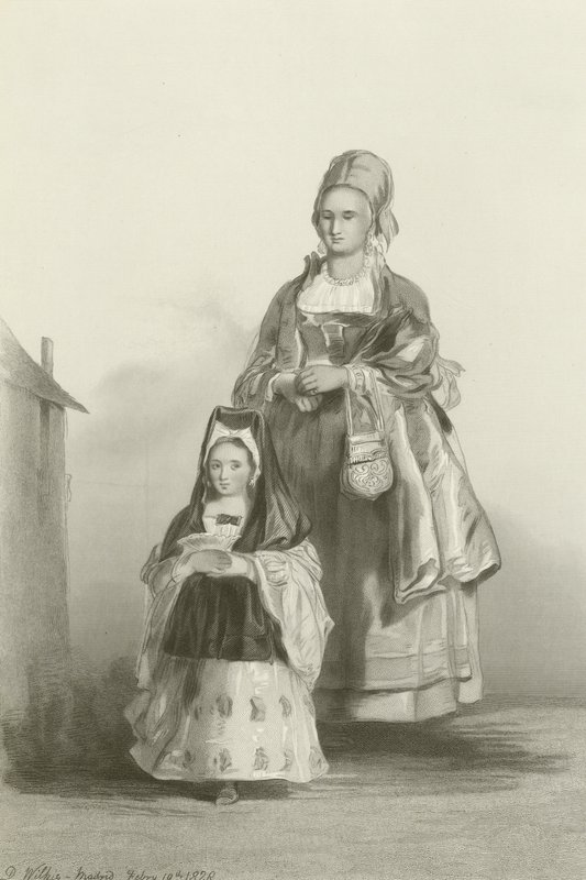 La Señorita et sa Nourrice - David Wilkie