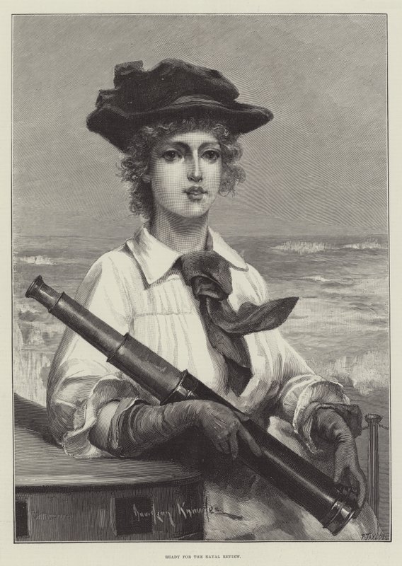 Prêt pour la revue navale - Davidson Knowles