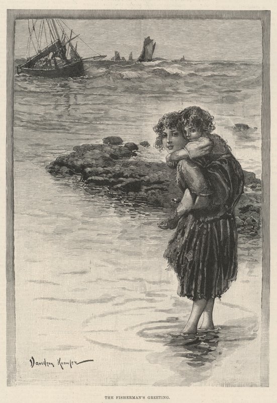 La salutation du pêcheur - Davidson Knowles