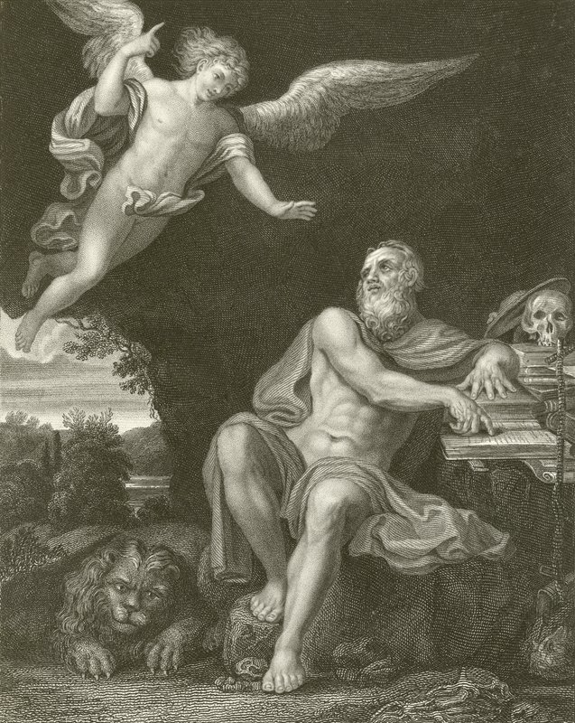 Saint Jérôme avec l