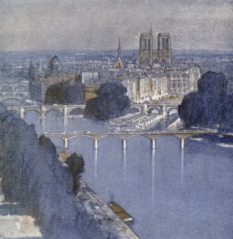 Paris et la Seine - Donald (after) Maxwell