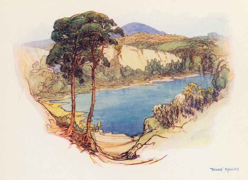 La Piscine Bleue, Purbeck - Donald (after) Maxwell