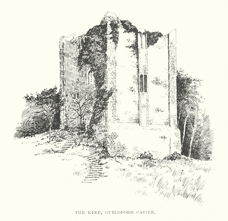 Le donjon, château de Guildford - Duncan Moul