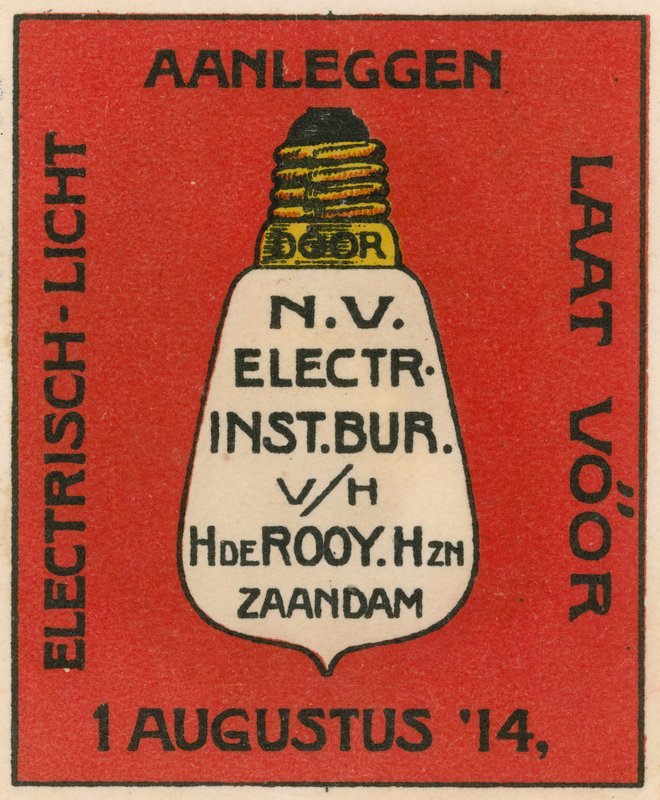 Éclairage électrique - Dutch School